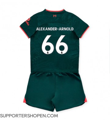 Liverpool Alexander-Arnold #66 Tredje tröja Barn 2022-23 Kortärmad (+ korta byxor)